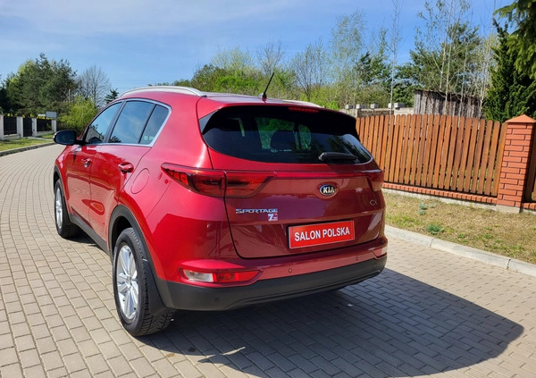 Kia Sportage cena 64900 przebieg: 143257, rok produkcji 2017 z Warszawa małe 631